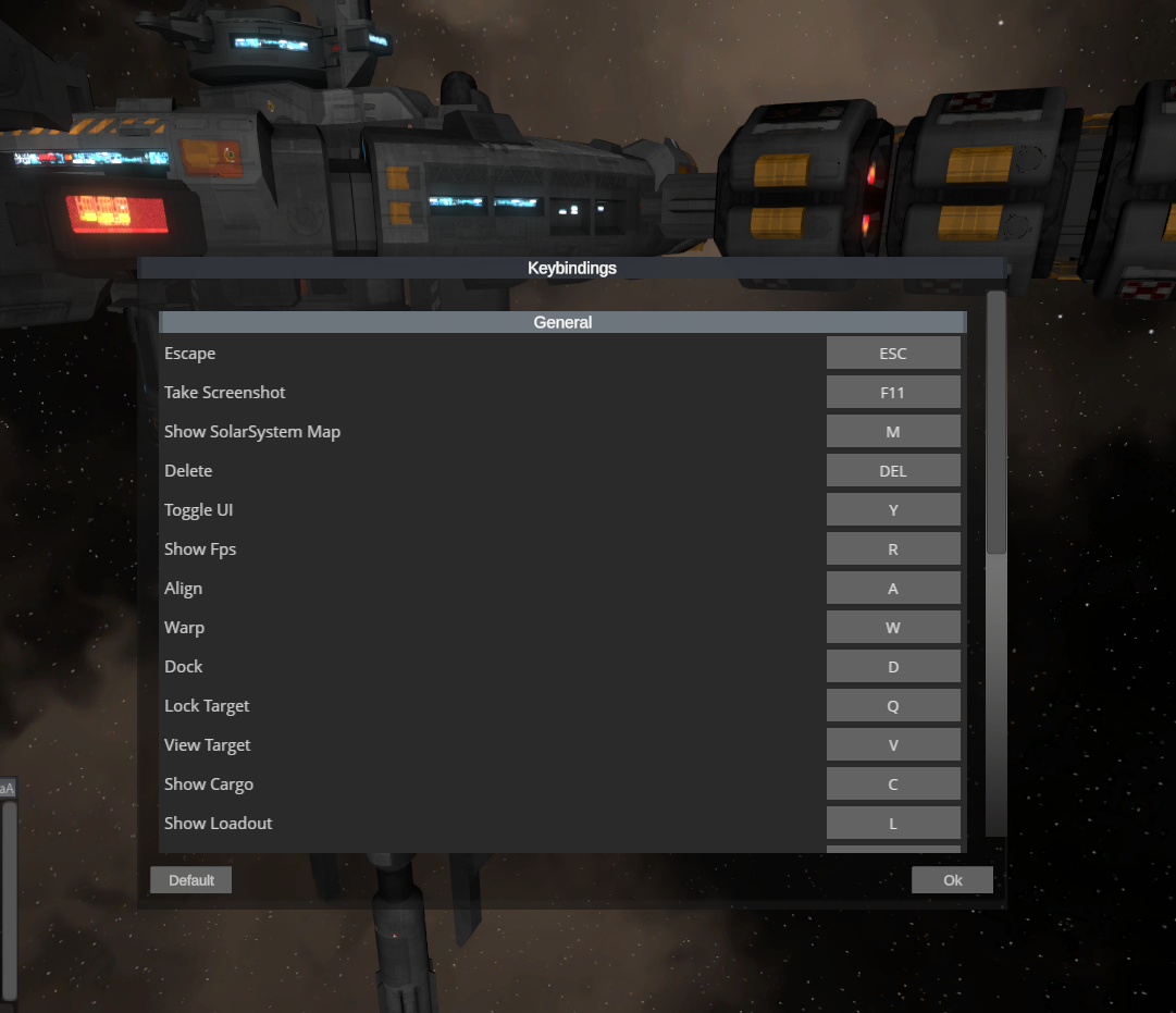 keybindings